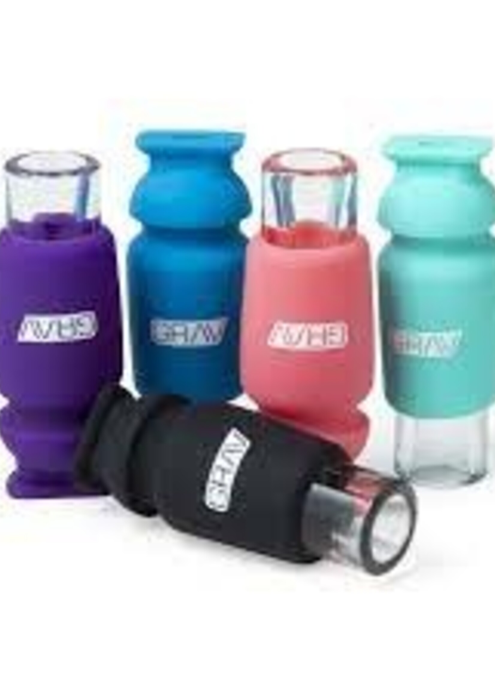 Grav Grav Lab Silicone-Capped Glass Crutch Teal