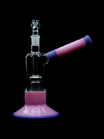 Roor Tech Roor Tech Fixed Barrel Bubbler – Pink & Black