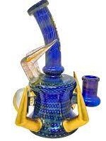 Juicy J Juicy J Glass 6.5" Banger Rig Diamond Claw