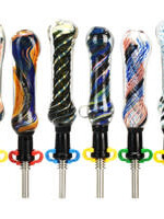 High End Dichro Dab Straws 5-6"