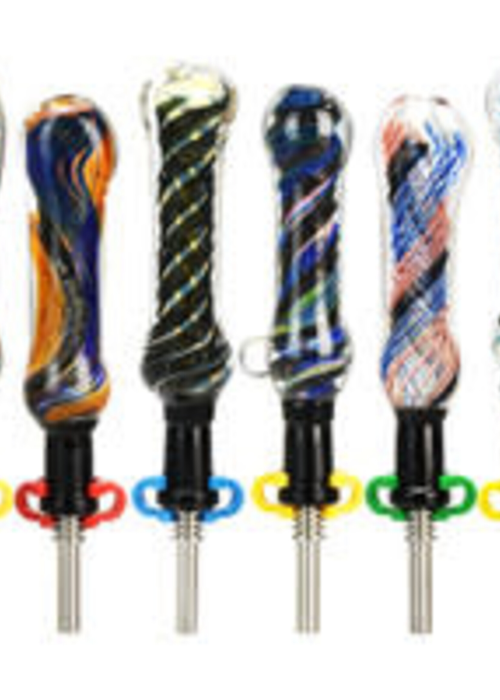 High End Dichro Dab Straws 5-6"