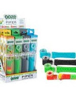 Ooze Ooze Piper Silicone Pipe And Chillum 2 in 1 Black