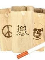 Engraved Wood Dugouts Asst Design