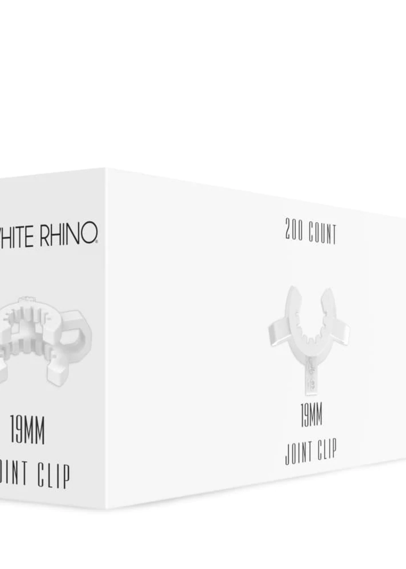 White Rhino White Rhino Joint Clip  White 19mm