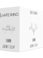 White Rhino White Rhino Joint Clip  White 14mm