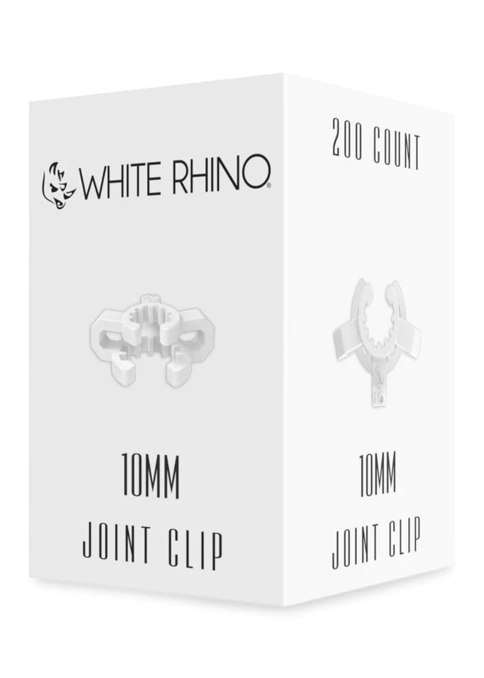 White Rhino White Rhino Joint Clip  White 10mm