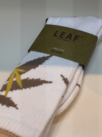 Leaf Republic Leaf Republic White/Tan Socks