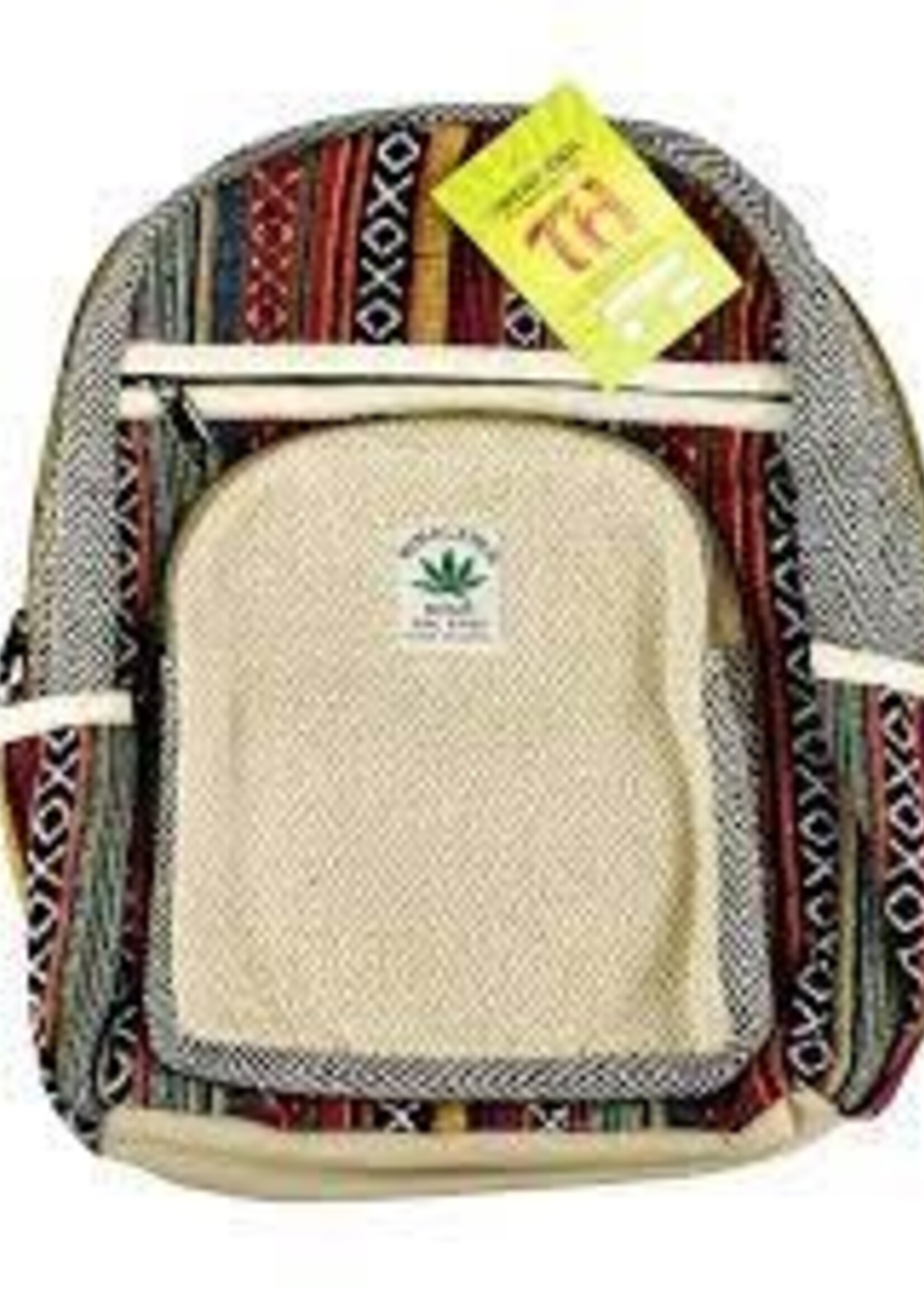 Pure Hemp Pure Hemp Backpack Asst Styles & Colors