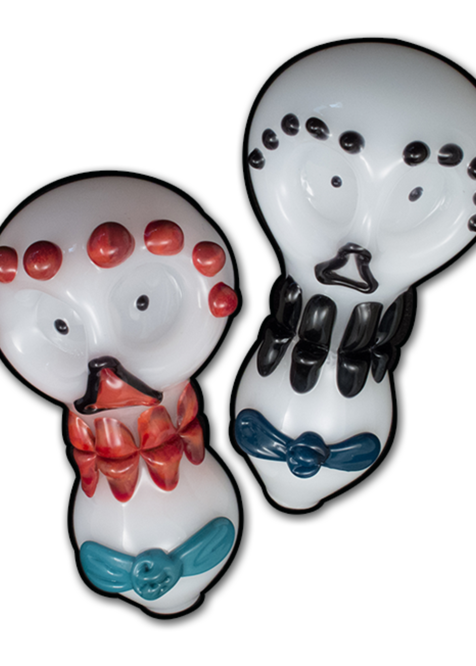Crush Glass Crush Glass Day Of the Dead Hand Pipe