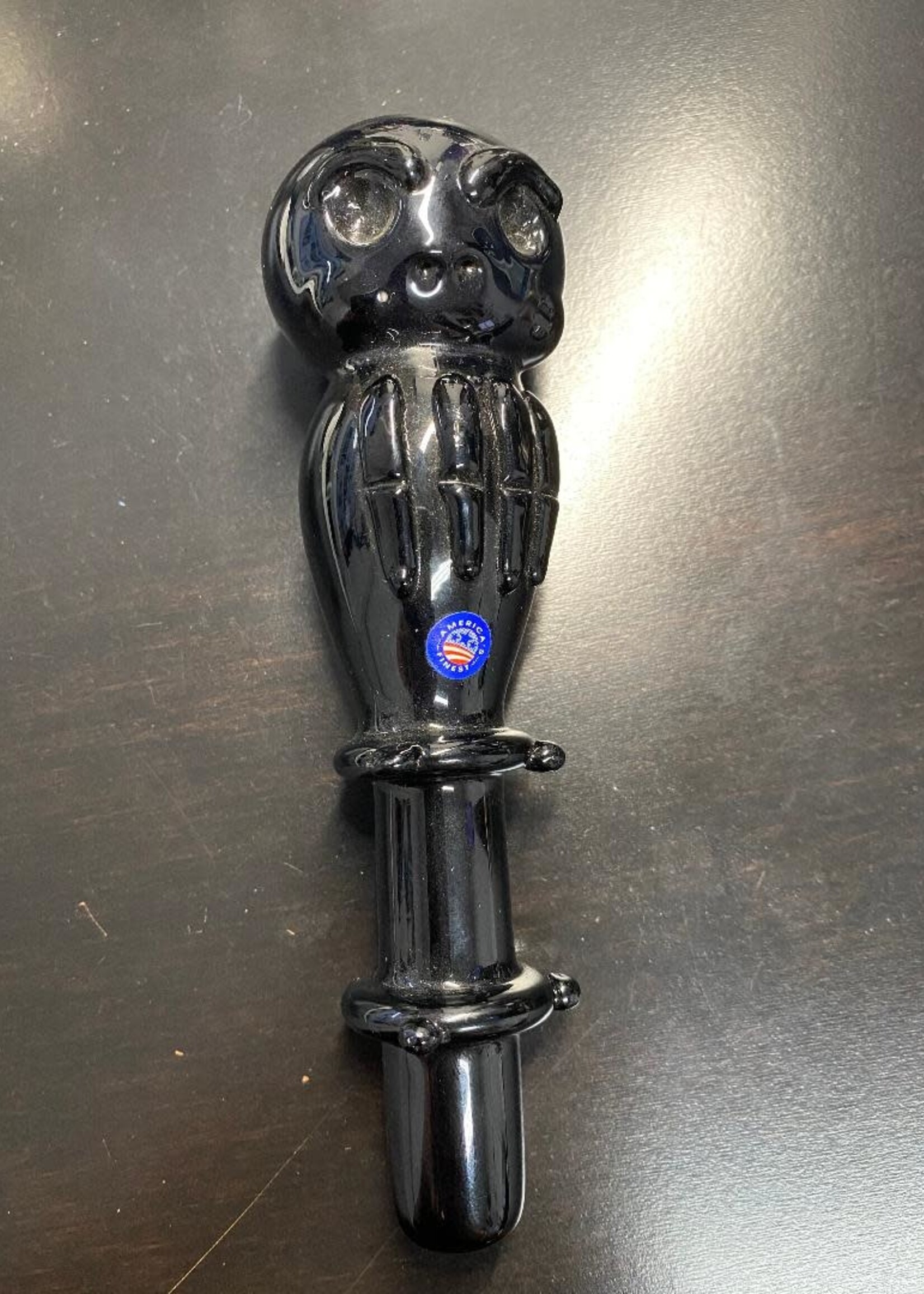 Crush Glass Crush Glass Owl Hand Pipe