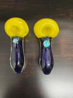 Crush Glass Los Angeles Chargers Sports Team Hand Pipe