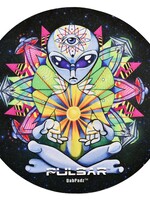 Pulsar Pulsar DabPadz Round Dab Mat 8” Psychedelic Alien