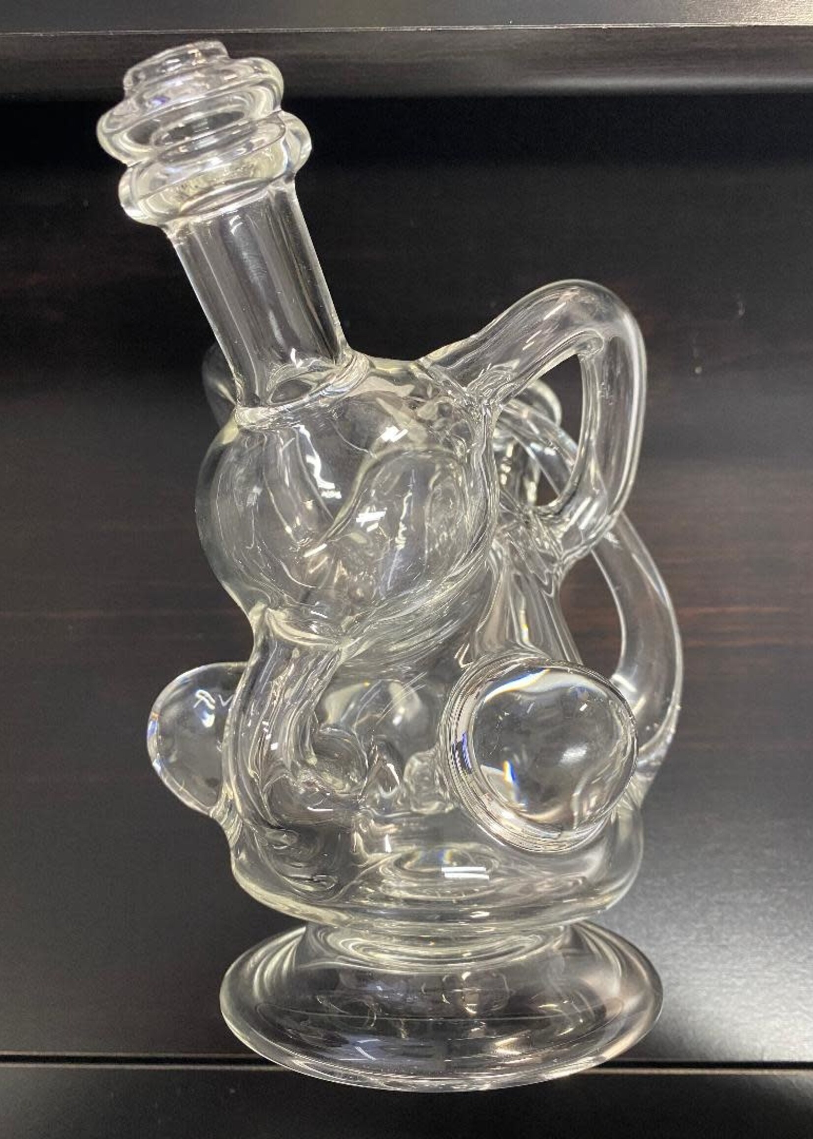 Kevin Beecher Kevin Beecher Clear Ball & Cone Waterpipe