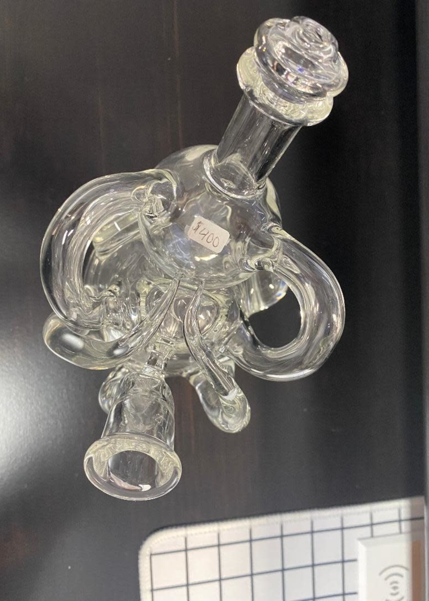 Kevin Beecher Kevin Beecher Clear Ball & Cone Waterpipe