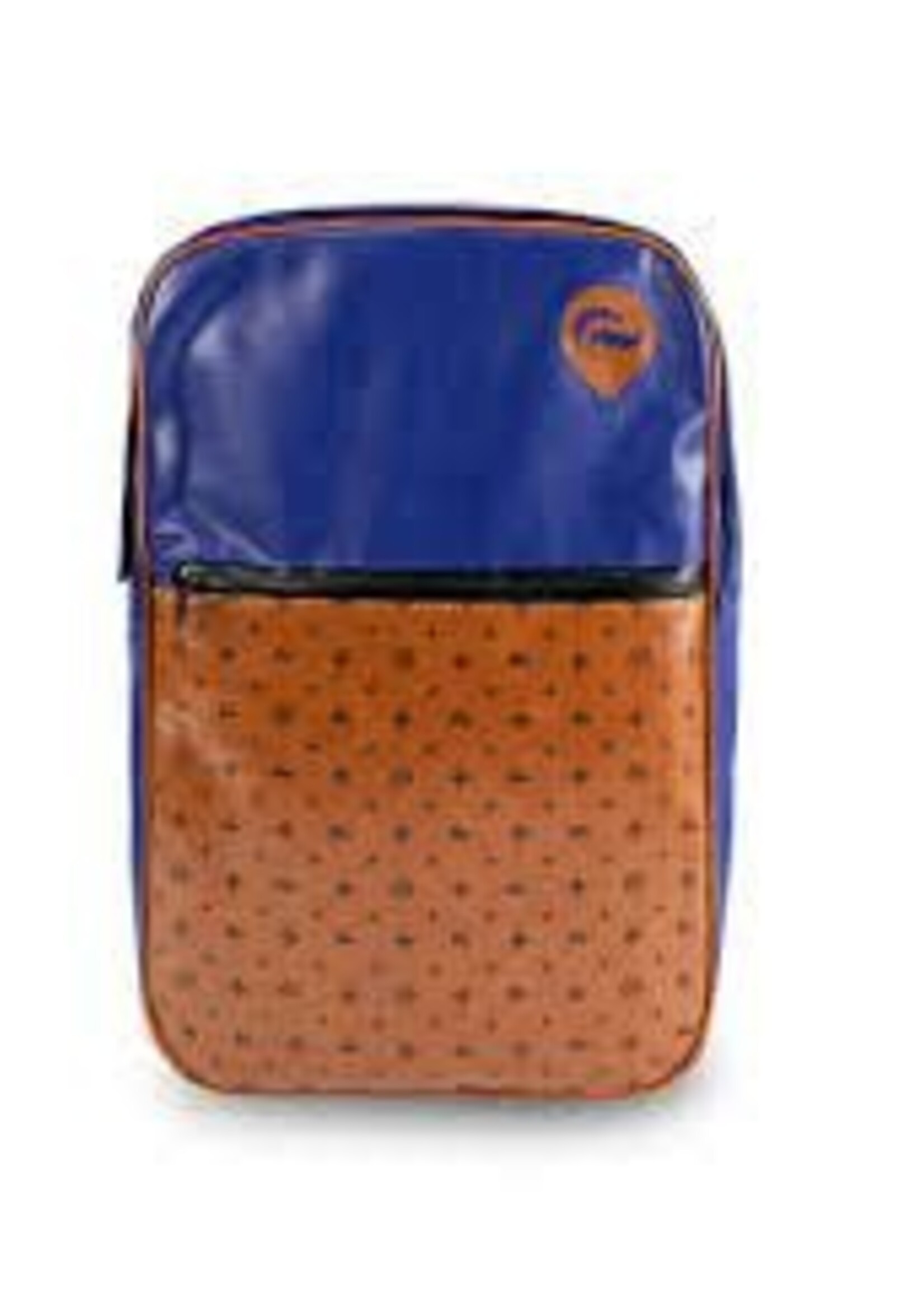 Skunk Brand Skunk Urban Backpack Blue W/Leather