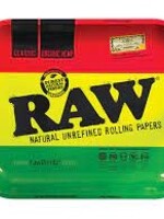 Raw Raw Rolling Tray Large Rasta