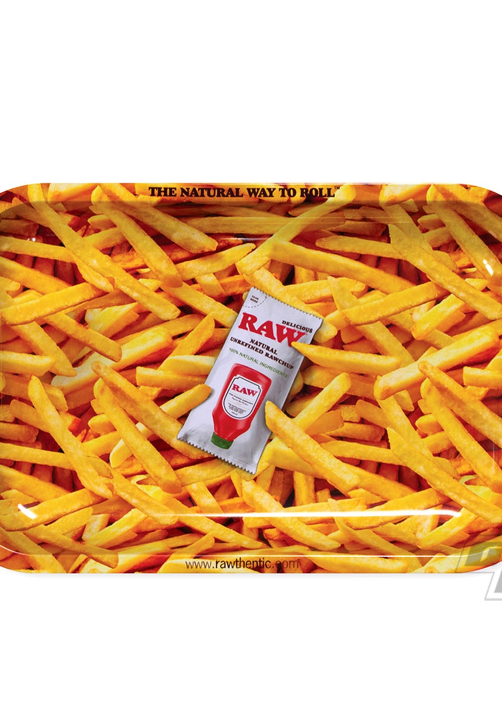 Raw Raw Rolling Tray French Fries Large