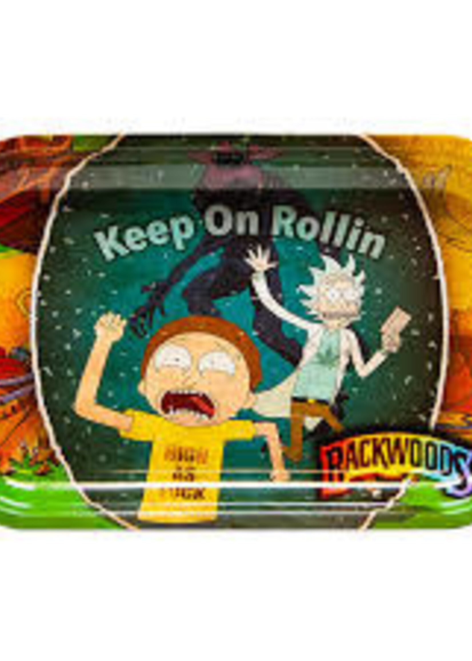 Rick and Morty Rick and Morty Small Rolling Tray Assorted