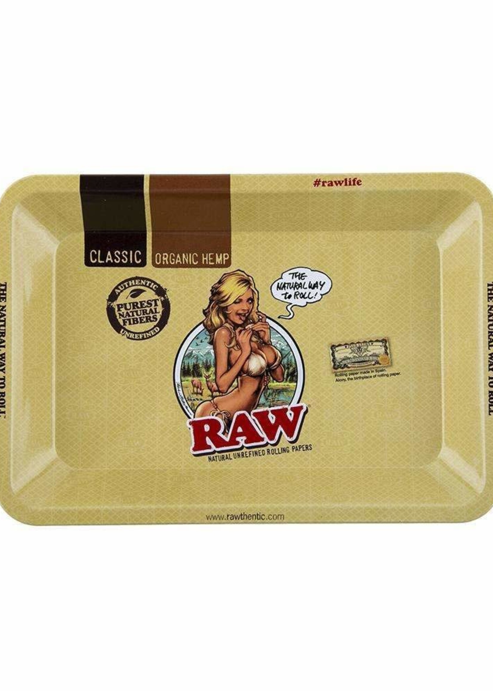 Raw Raw Small Girl Rolling Tray