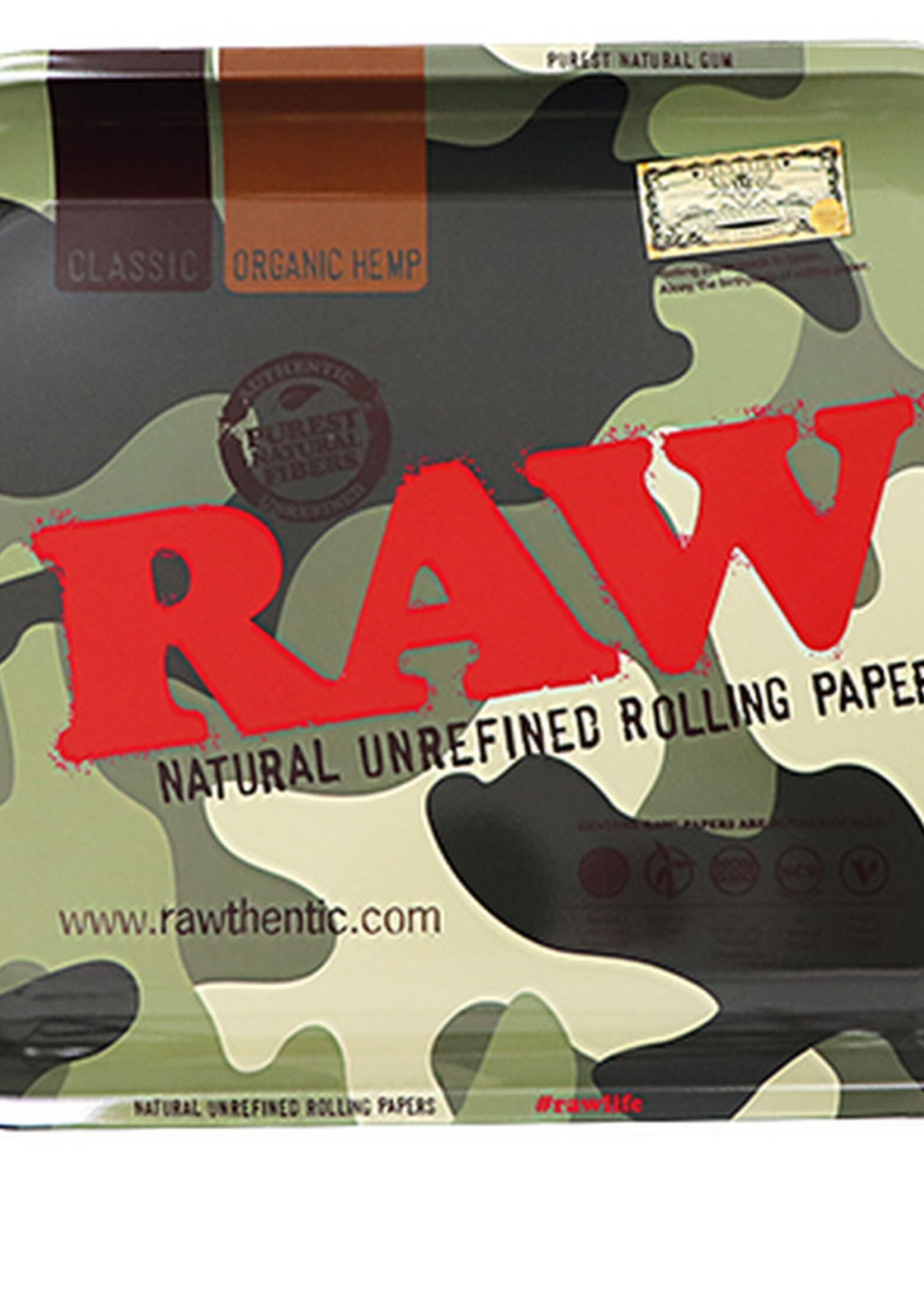 Raw Raw Rolling Tray Large Camo