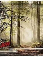 Raw Raw Rolling Tray Large Smokey Forest