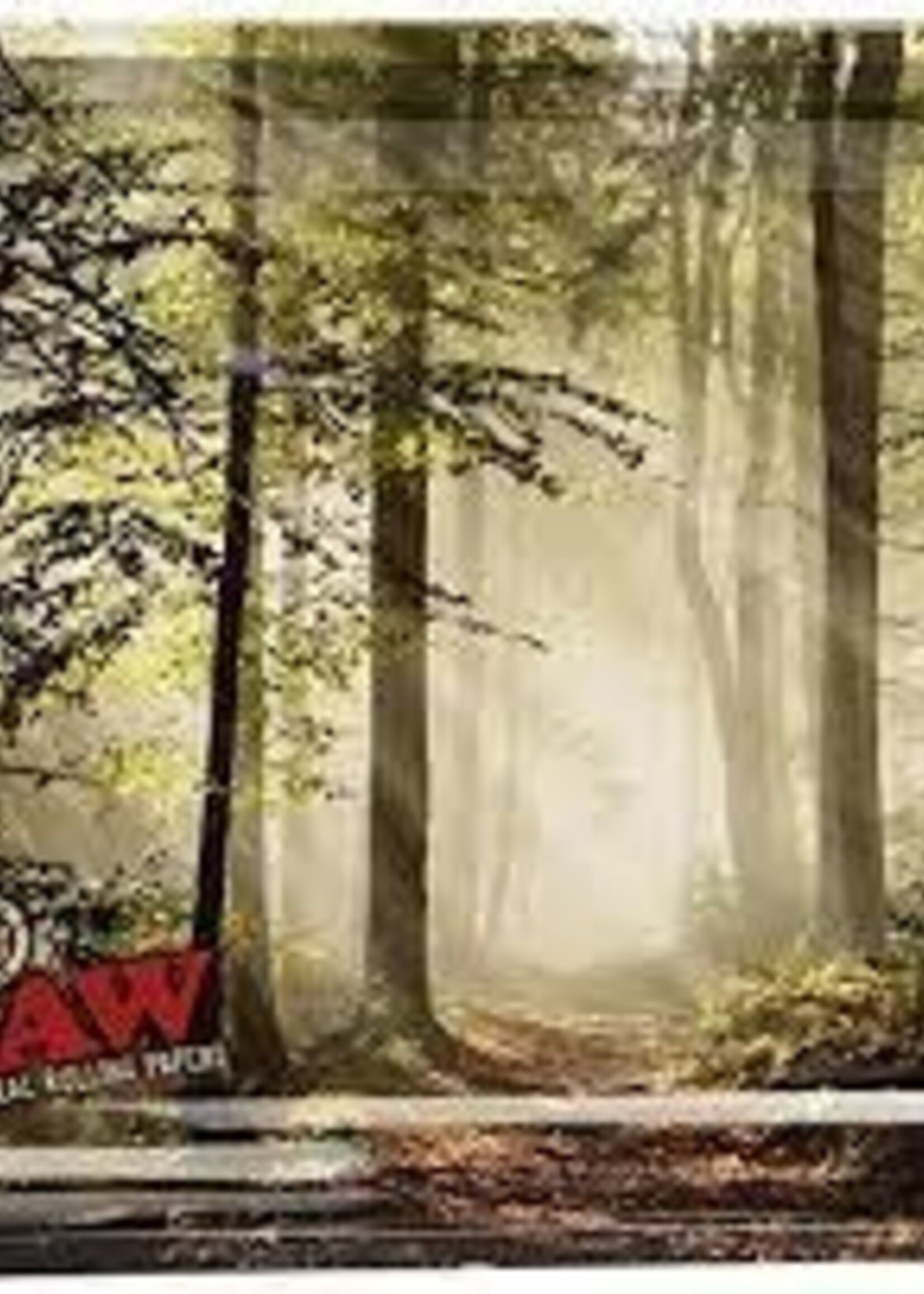 Raw Raw Rolling Tray Large Smokey Forest