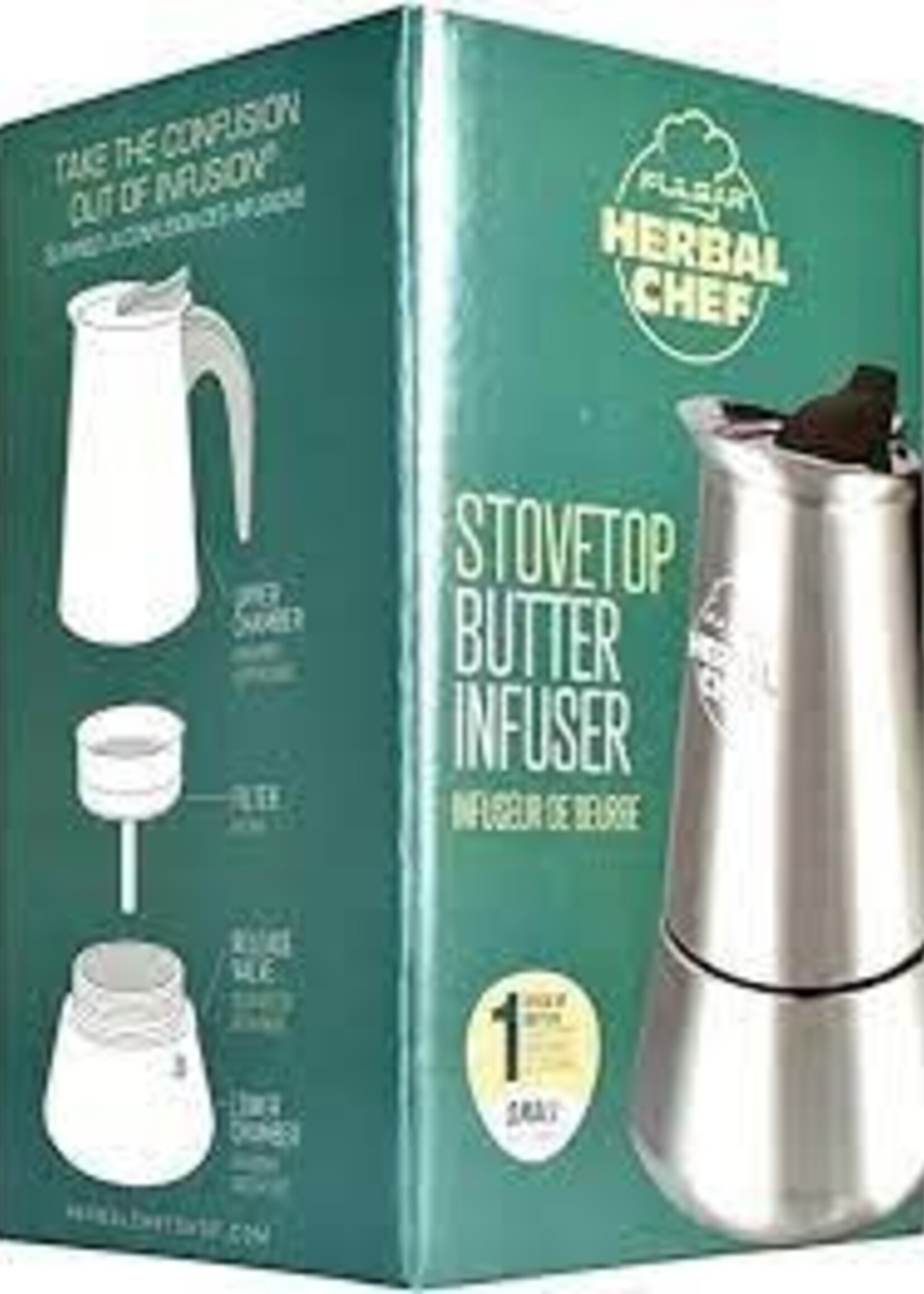 Pulsar Pulsar Herbal Chef Stovetop Butter Infuser Small