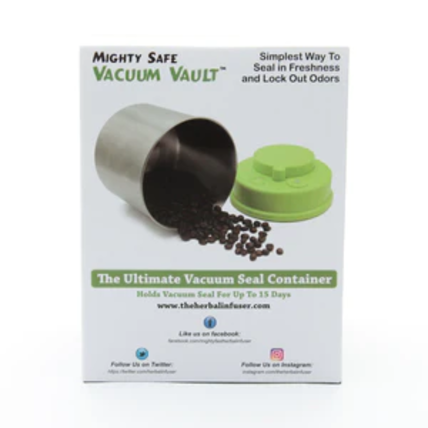 Mighty Safe Mighty Safe Vacuum Vault Seal Container Simple Pleasures