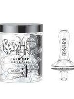 White Rhino White Rhino Glass Directional Carb Cap
