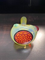Keebler Glass Keebler Glass Honeycomb Hand Pipe Asst Colors