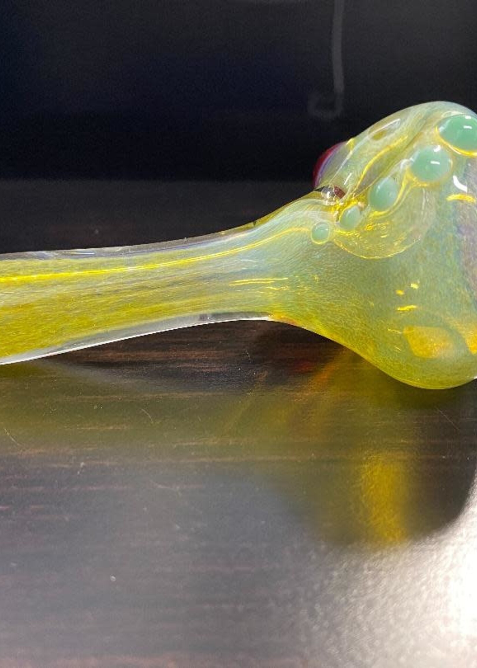 Keebler Glass Keebler Glass Honeycomb Hand Pipe Asst Colors