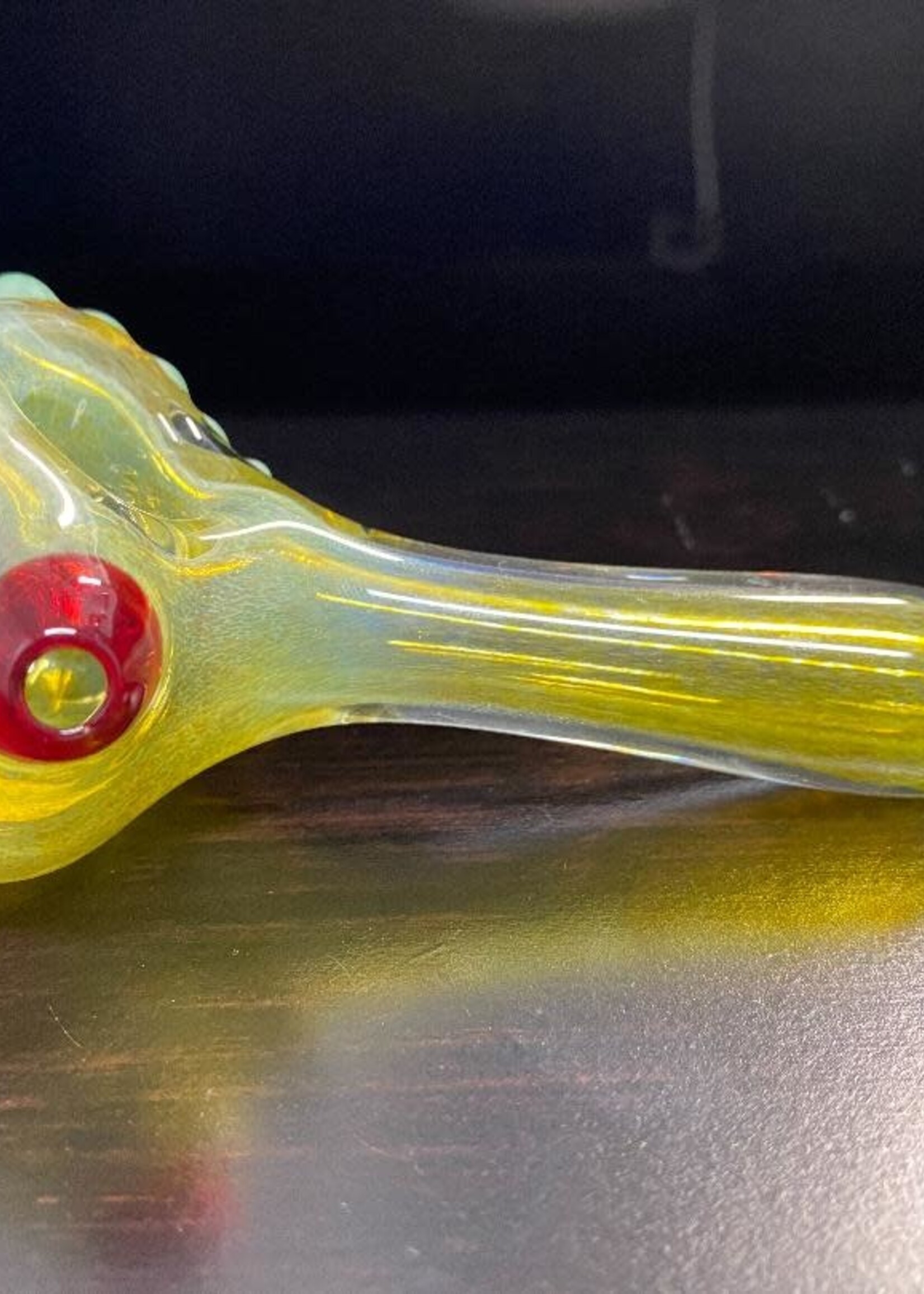Keebler Glass Keebler Glass Honeycomb Hand Pipe Asst Colors