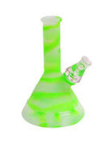 Twisted Lab LLC Twisted Labs Silicone Waterpipe Led Glow Nuclear Green