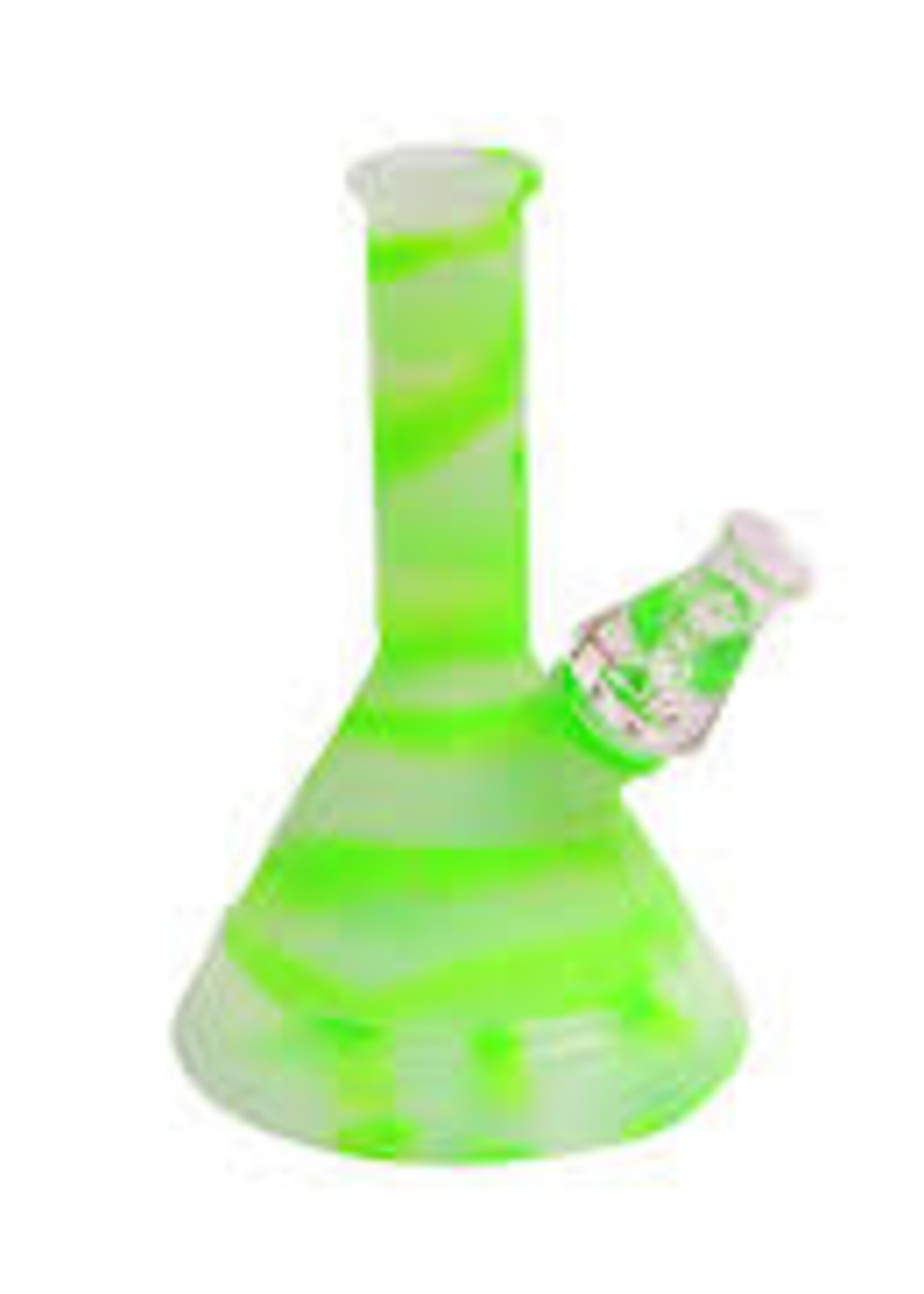 Twisted Lab LLC Twisted Labs Silicone Waterpipe Led Glow Nuclear Green