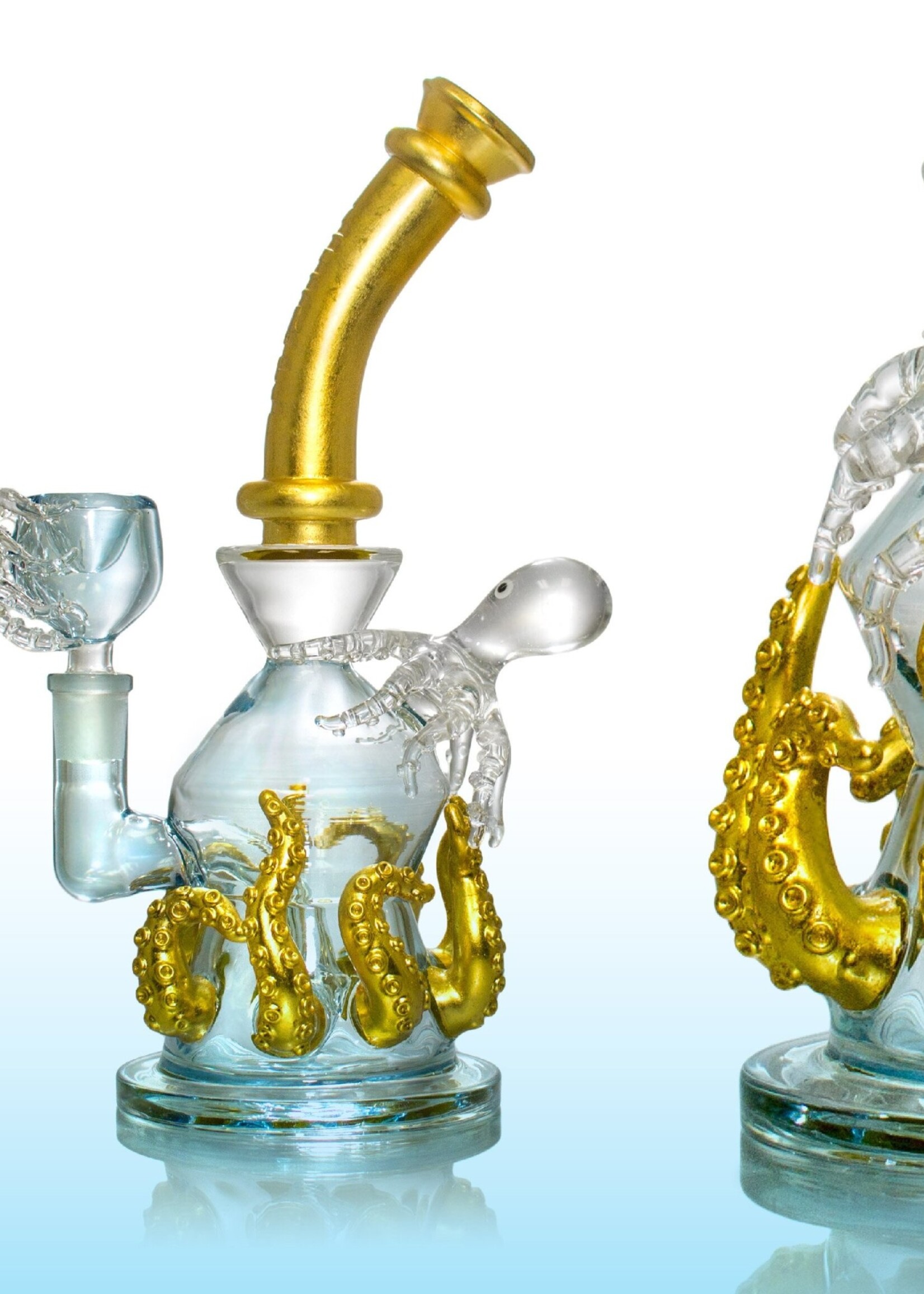 Juicy J Juicy J Glass 11" UV Octopus Waterpipe