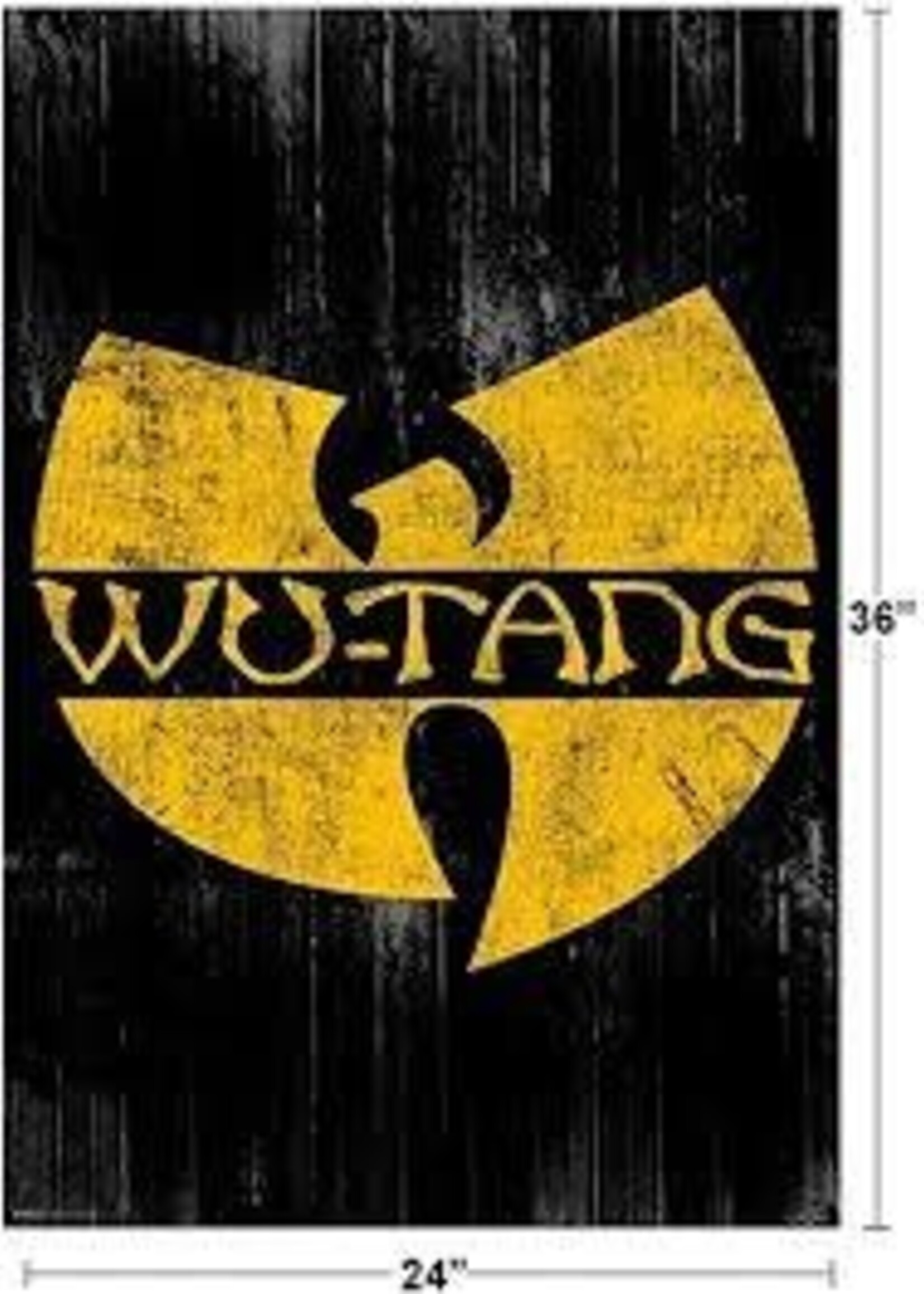 Studio B Studio B   Wu-Tang Clan Blacklight Poster 24"x36" P0739