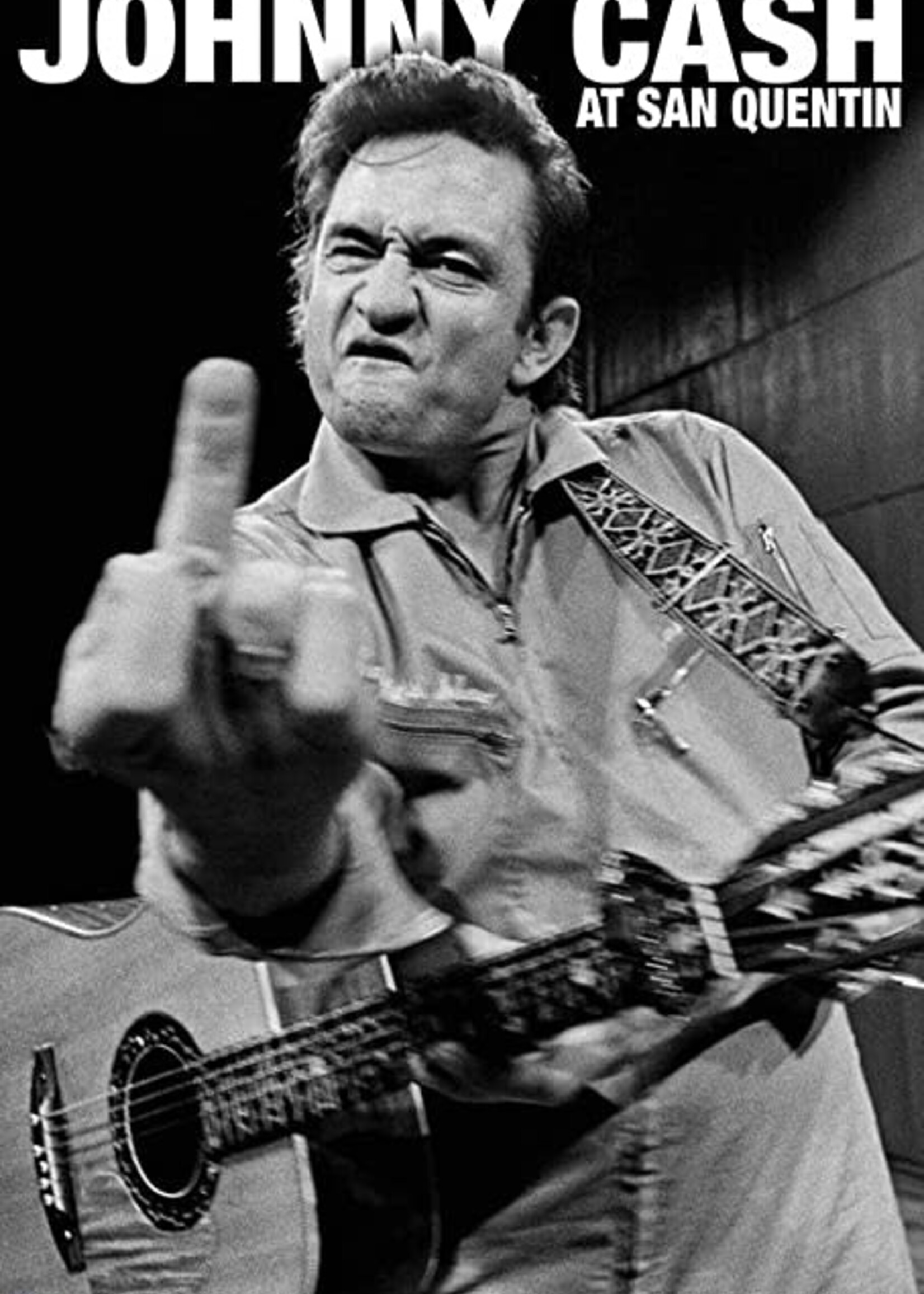 Johnny Cash San Quentin Poster 24"x36"