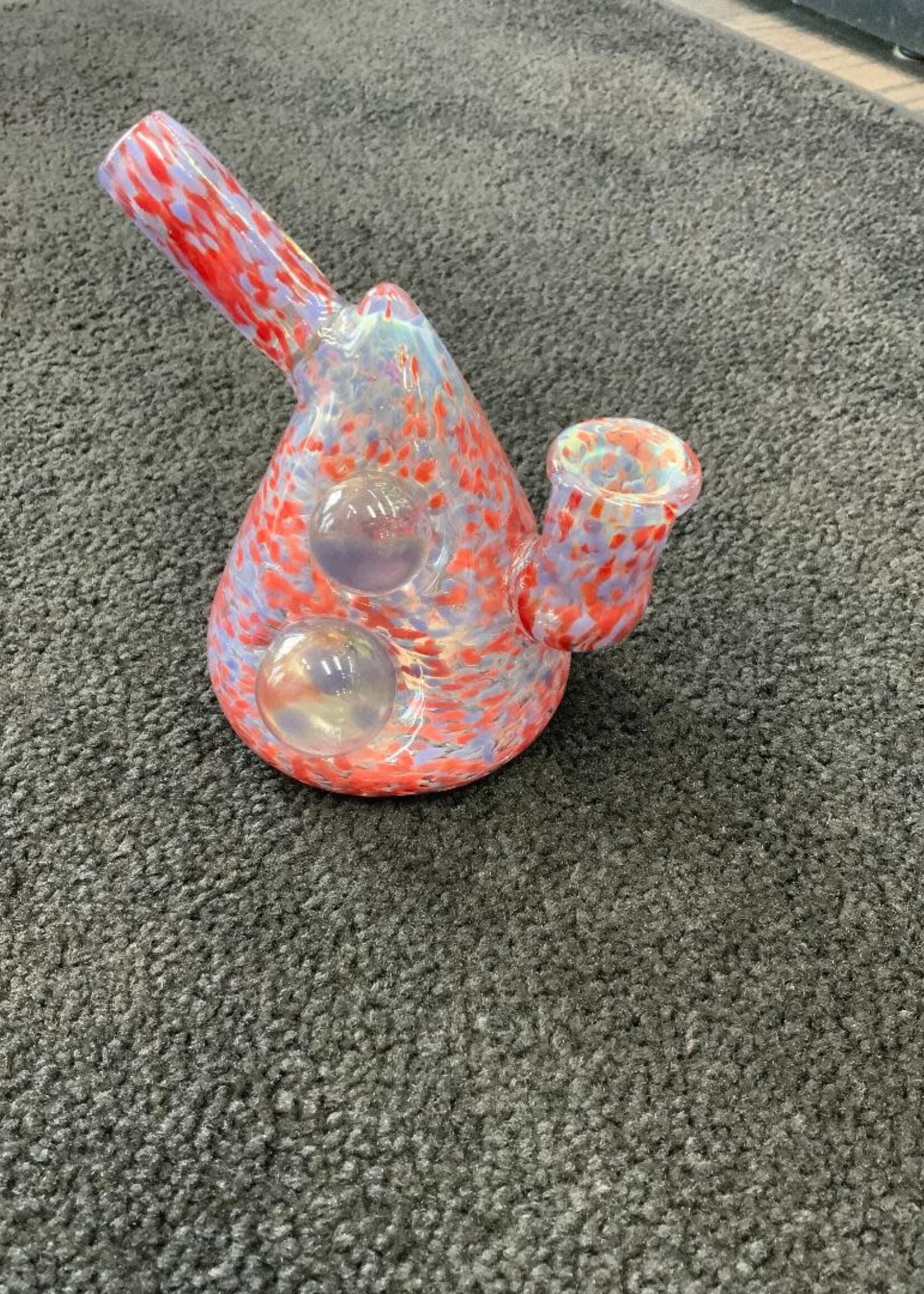 Kevin Beecher Kevin Beecher Red and Blue Rip-curl Small Waterpipe