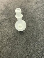 Kevin Beecher Kevin Beecher Clear Frosted Mini Waterpipe