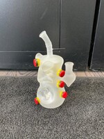 Don Chile Ortega Don Chile Ortega Sandblasted Rasta Tiki Waterpipe