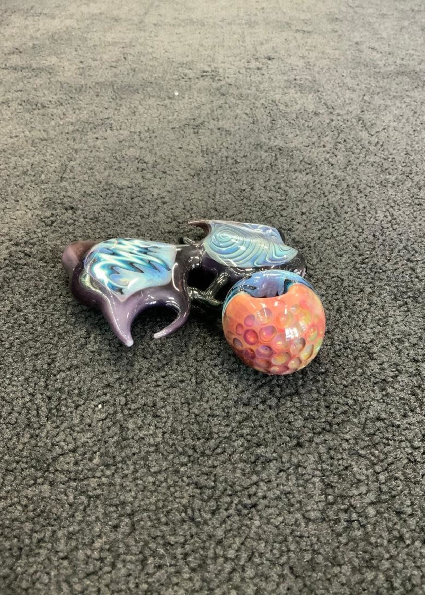 Kevin Beecher Kevin Beecher Wig Wag Honeycomb Head Hand Pipe