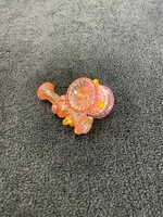 Kevin Beecher Kevin Beecher Pink/gold fumed sidecar Hand Pipe