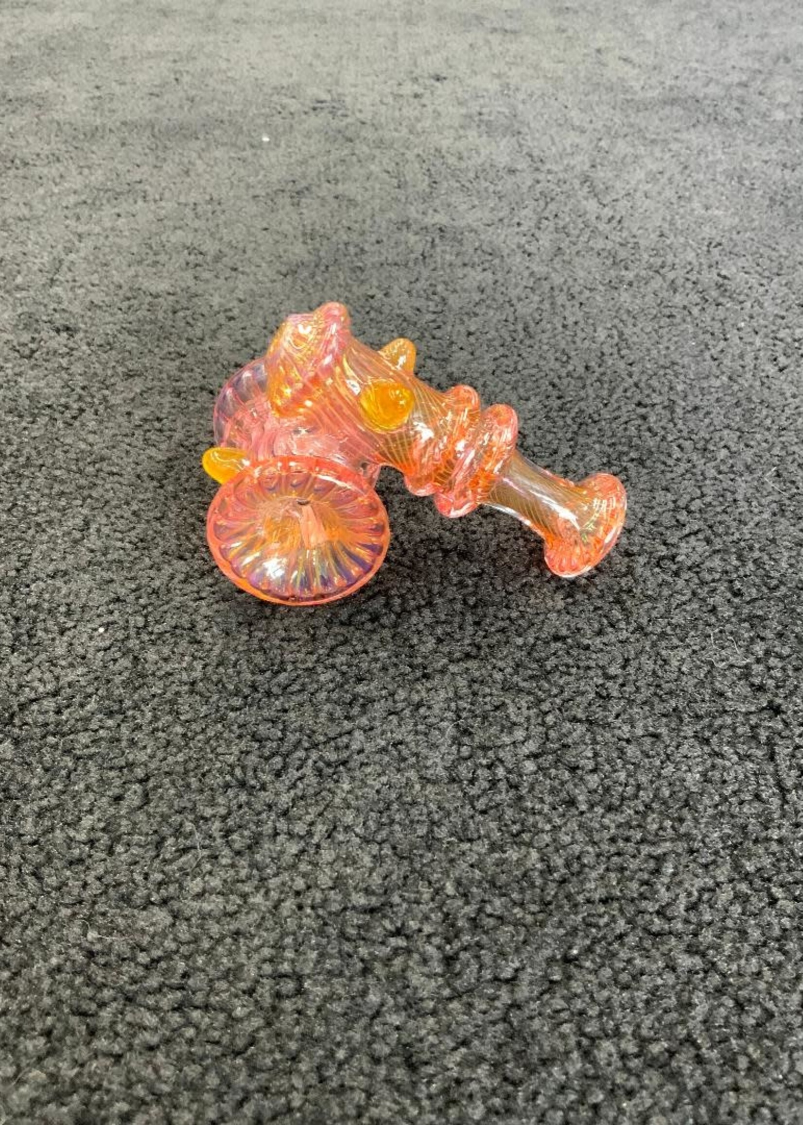 Kevin Beecher Kevin Beecher Pink/gold fumed sidecar Hand Pipe