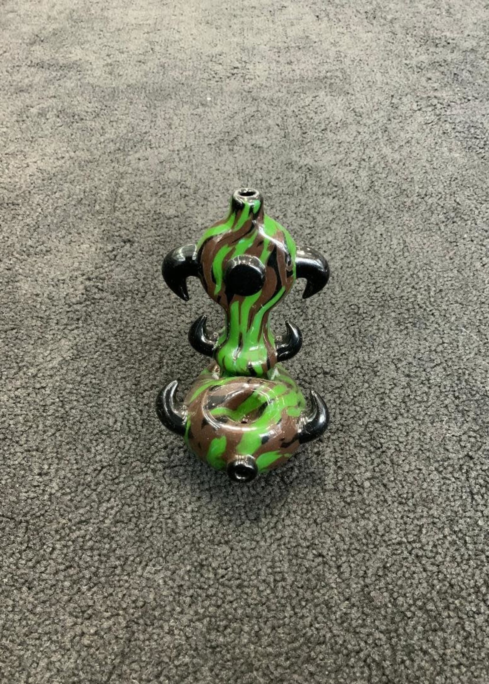 Torcher Glass Torcher Glass Camo Masher Hand Pipe