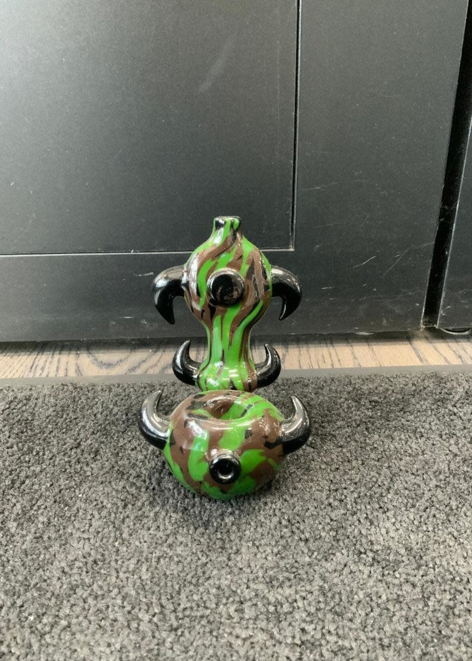 Torcher Glass Torcher Glass Camo Masher Hand Pipe