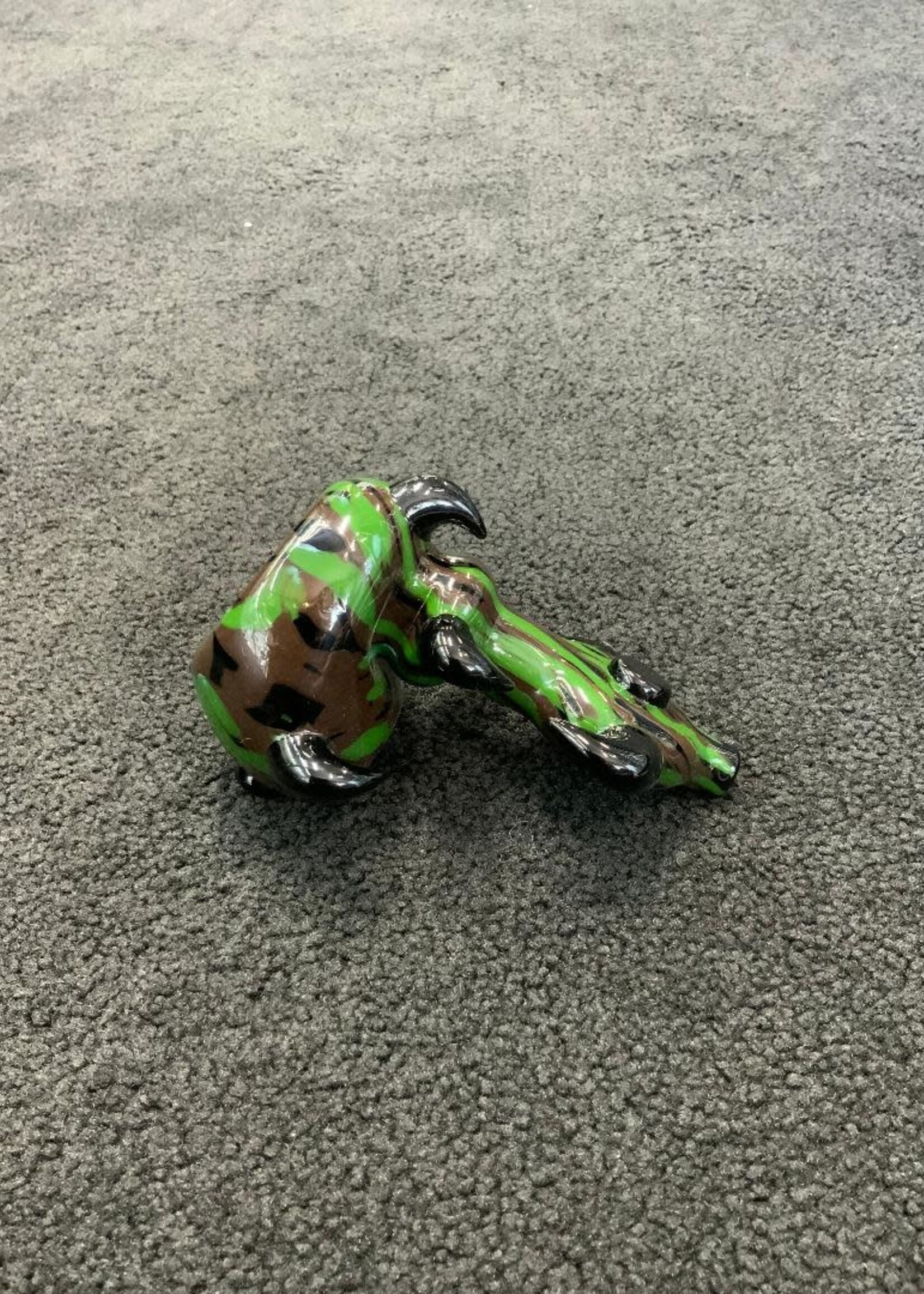 Torcher Glass Torcher Glass Camo Masher Hand Pipe
