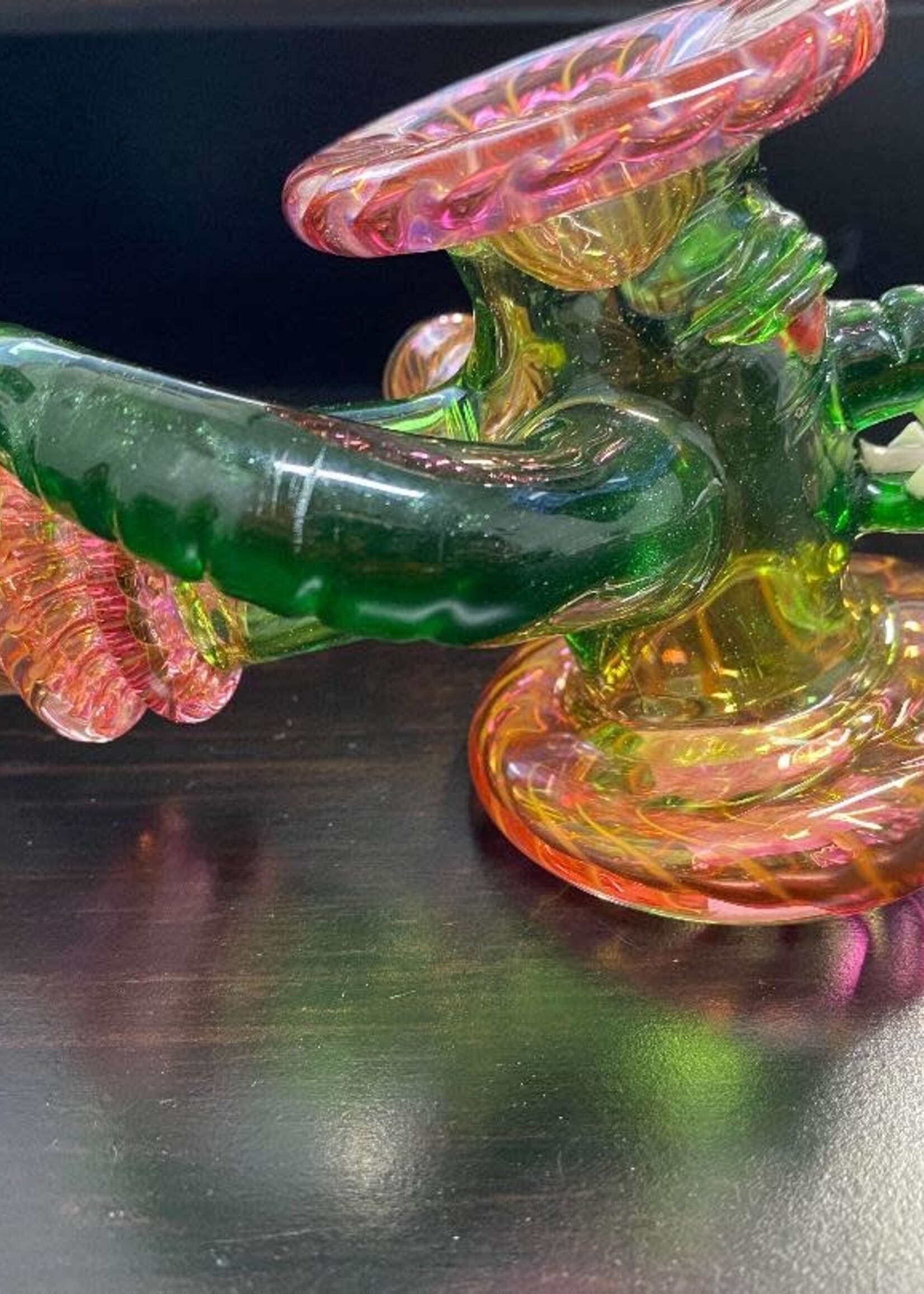 Kevin Beecher Kevin Beecher Green & Pink Gator Hammer Pipe