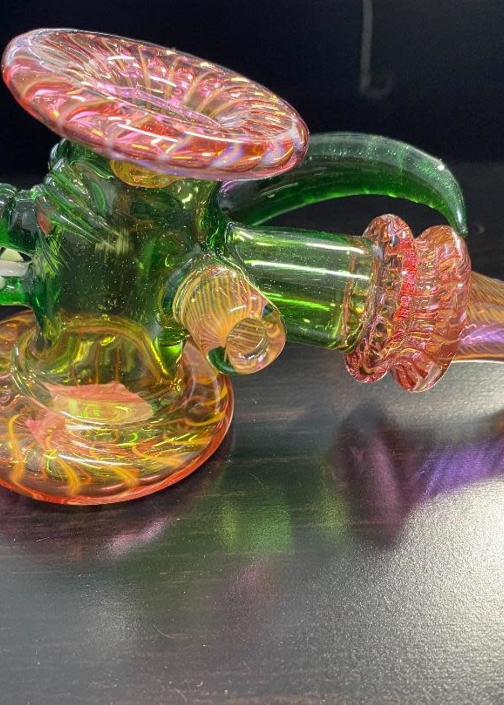 Kevin Beecher Kevin Beecher Green & Pink Gator Hammer Pipe