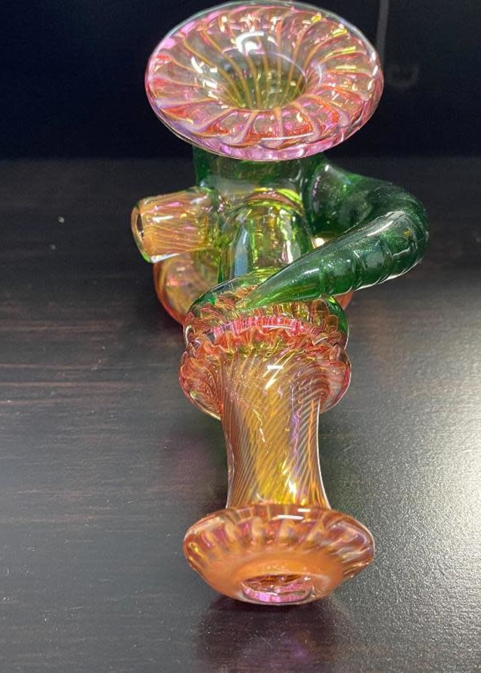 Kevin Beecher Kevin Beecher Green & Pink Gator Hammer Pipe