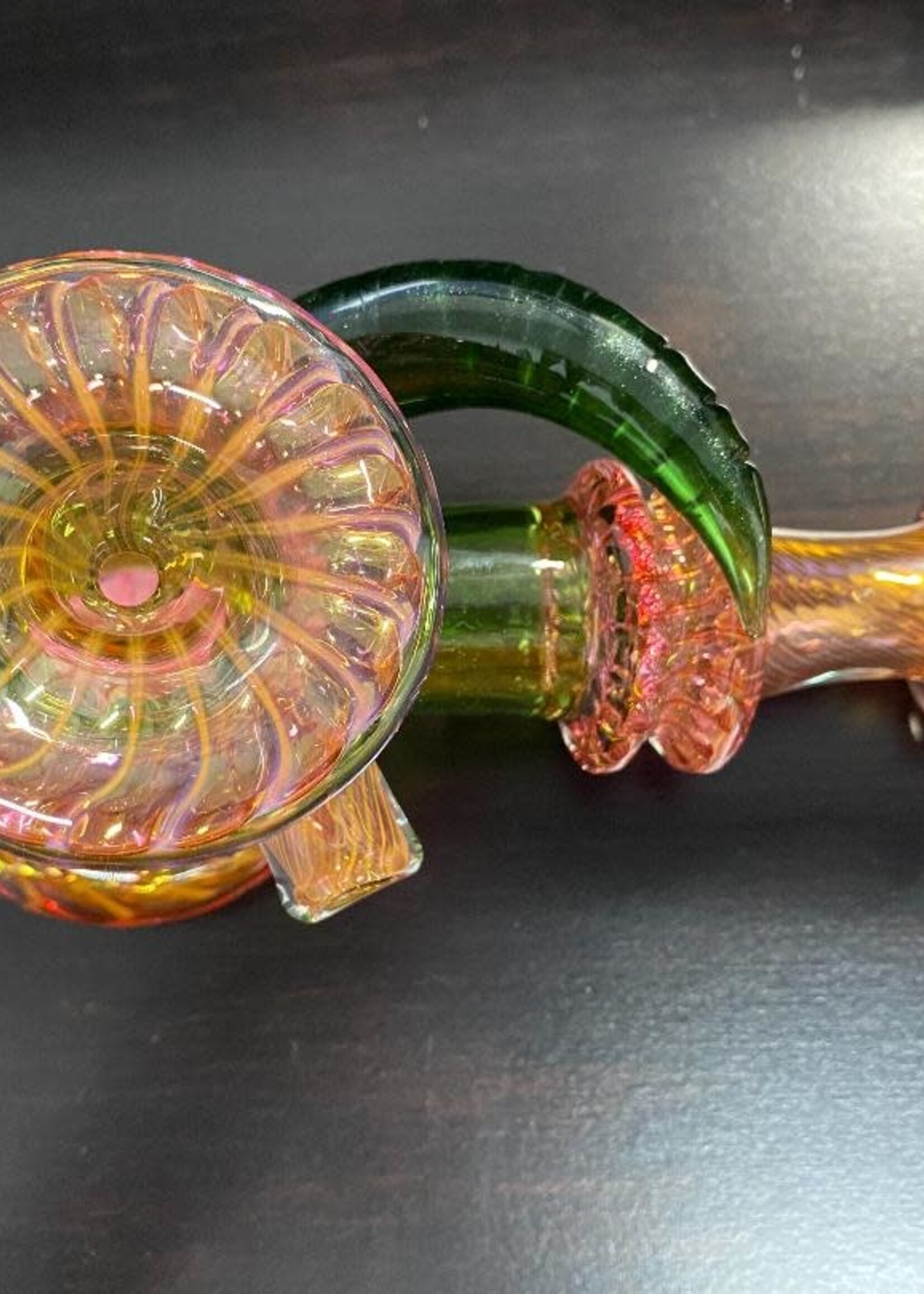 Kevin Beecher Kevin Beecher Green & Pink Gator Hammer Pipe